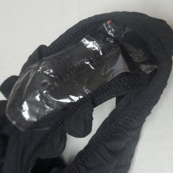 NWT The Cupshe Black Knotted Scalloped One Piece Swimsuit Small - Picture 8 of 12